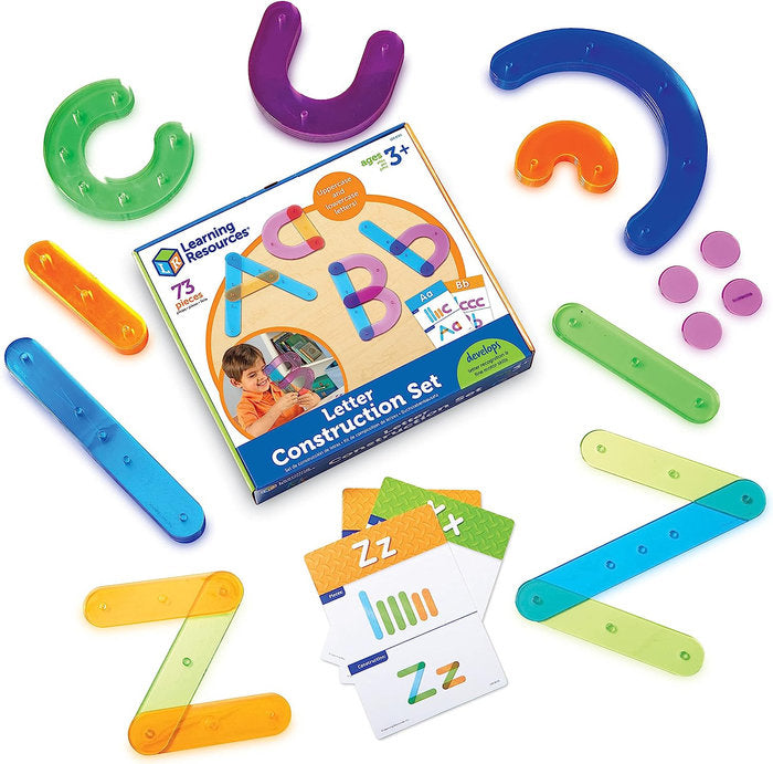 Set de construcción de letras con actividades - Learning Resources