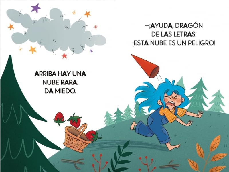 El dragón de las letras: Ana, el dragón y la nube aspirador