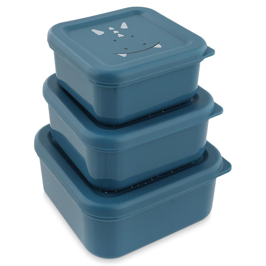 3 Cajas Almuerzo Triceratops - Trixie