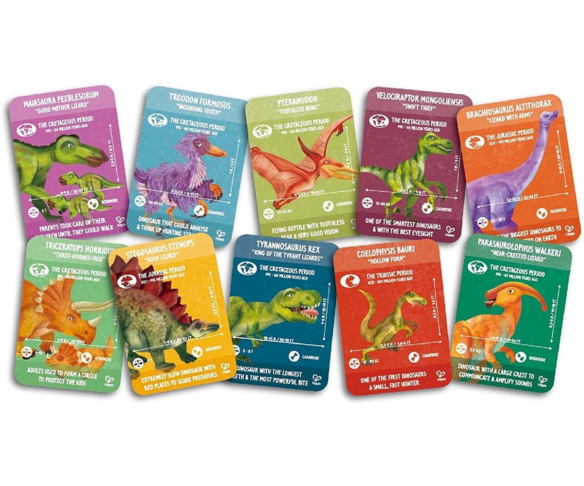 Puzzle Dinosaurios fluorescente - Hape