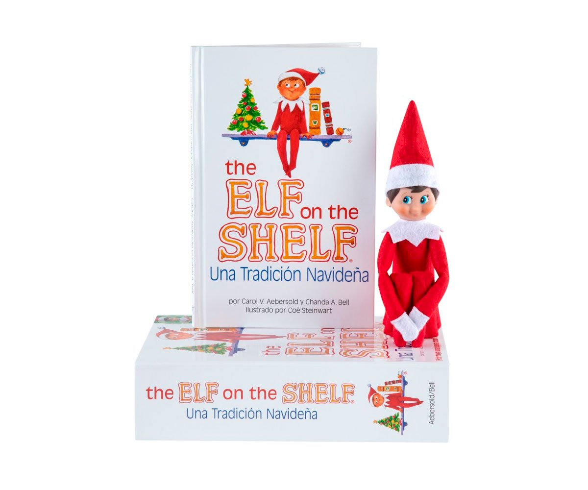 Cuento y Muñeco Elfo Explorador Niño The Elf On The Shelf
