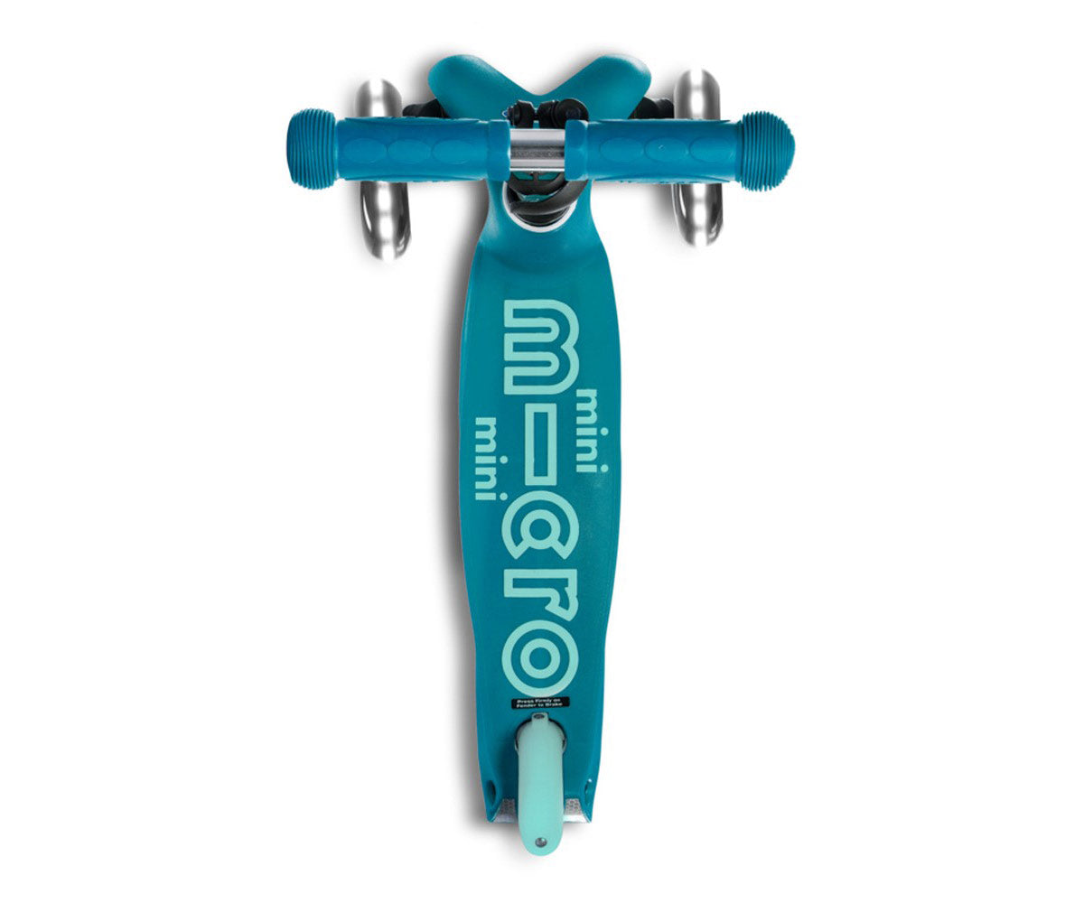 Patinete Mini Micro Deluxe Aqua Luces LED