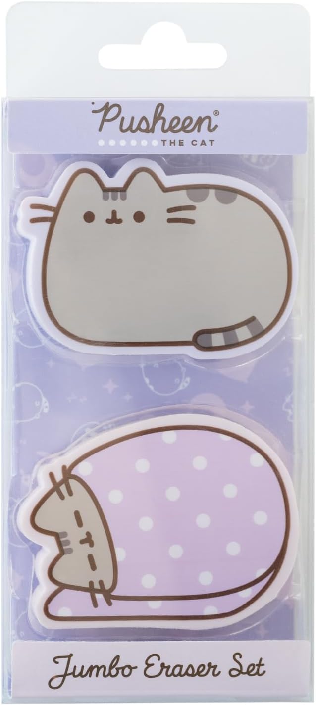 Set gomas de borrar jumbo Pusheen