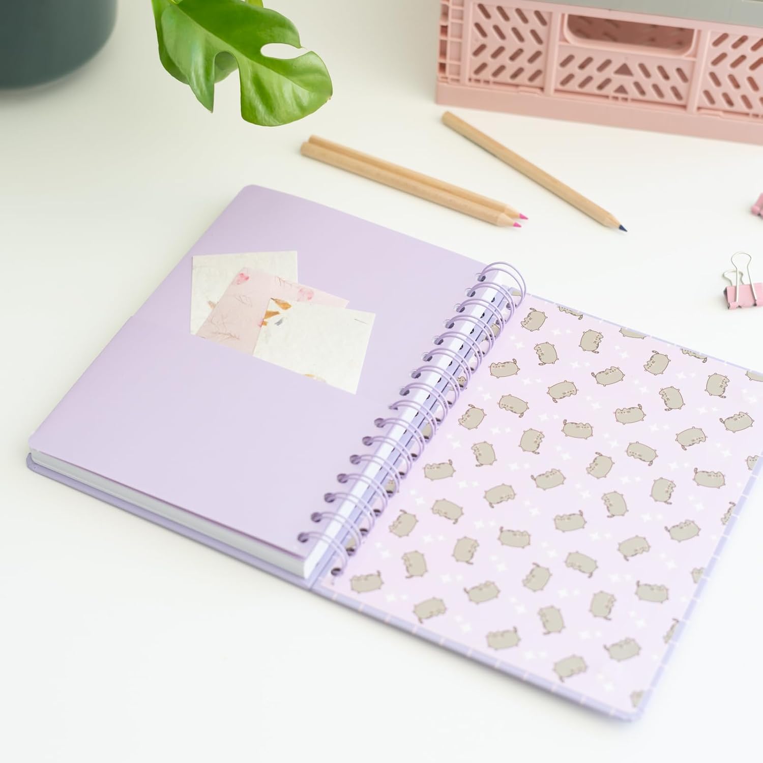 Bloc tapa forrada A5 Pusheen