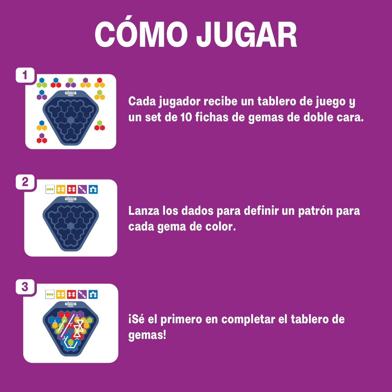 Batalla de genios Gemas