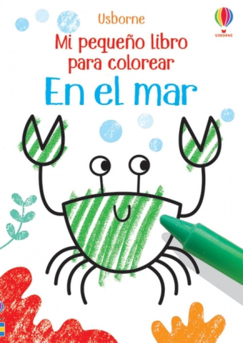 En el mar (Mi pequeño libro para colorear)