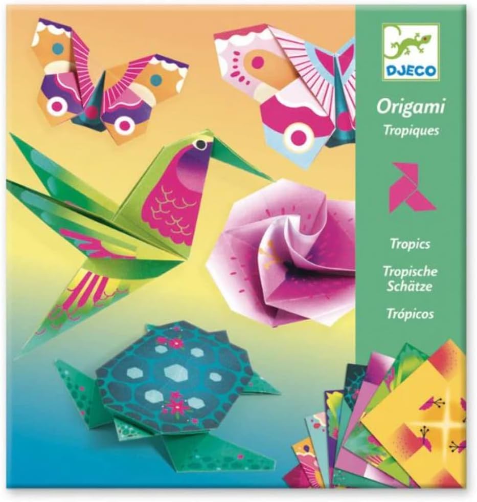 Papiroflexia Origami Trópicos - Djeco