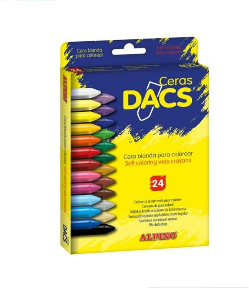 Caja 24 ceras blandas - Dacs