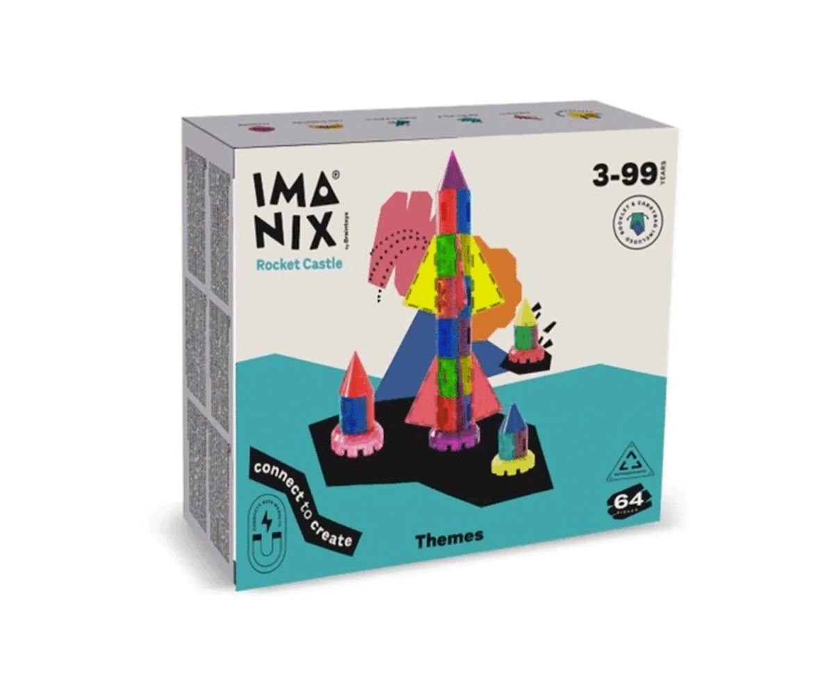 Imanix Rocket Castle 64 Piezas