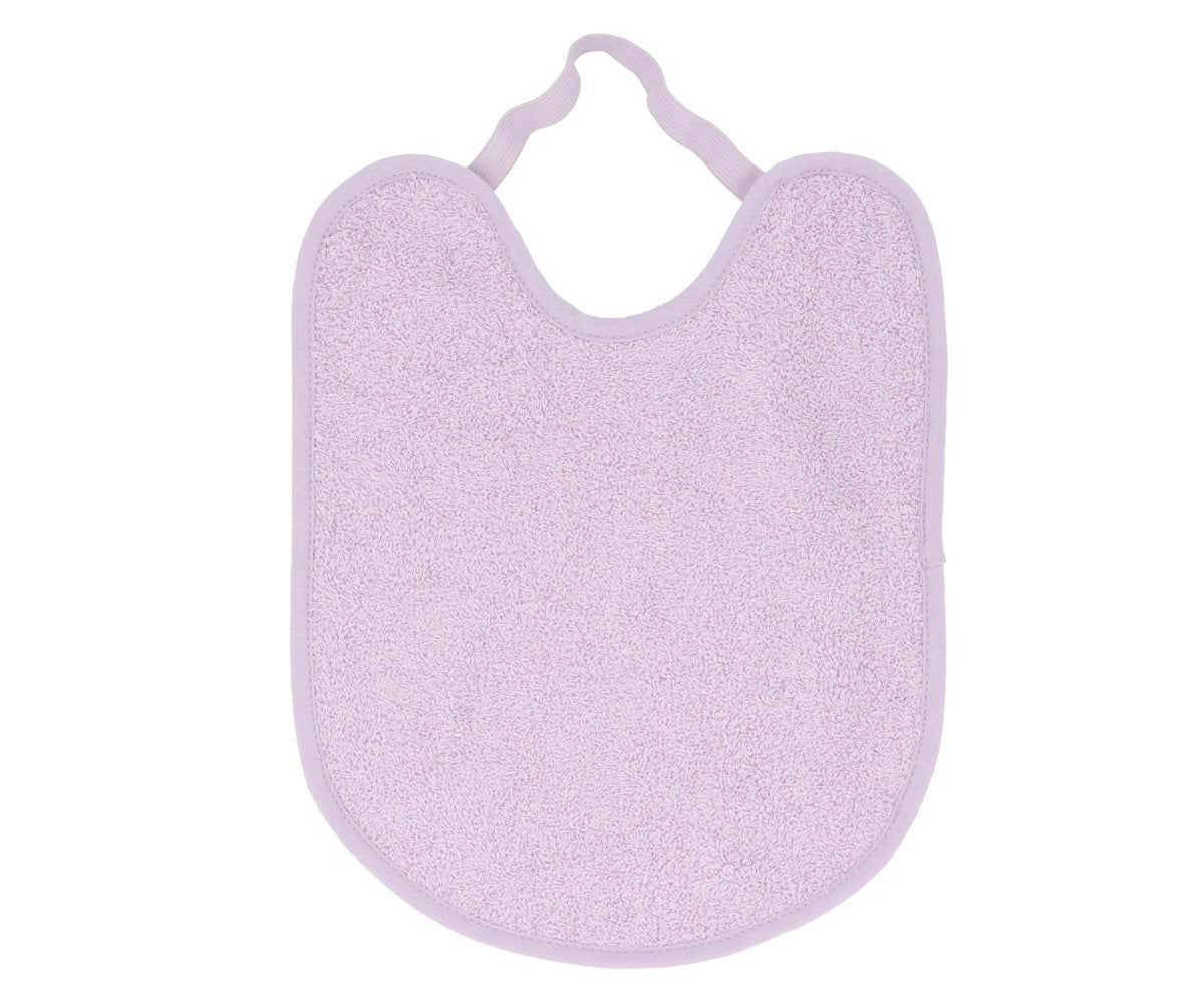 Babero rizo impermeable - Malva