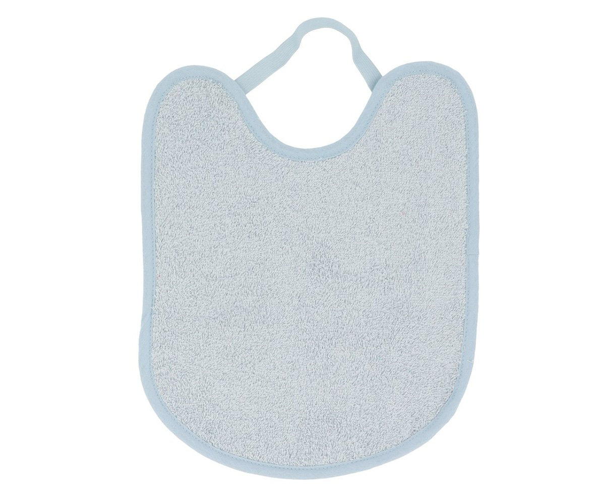 Babero rizo impermeable - Azul