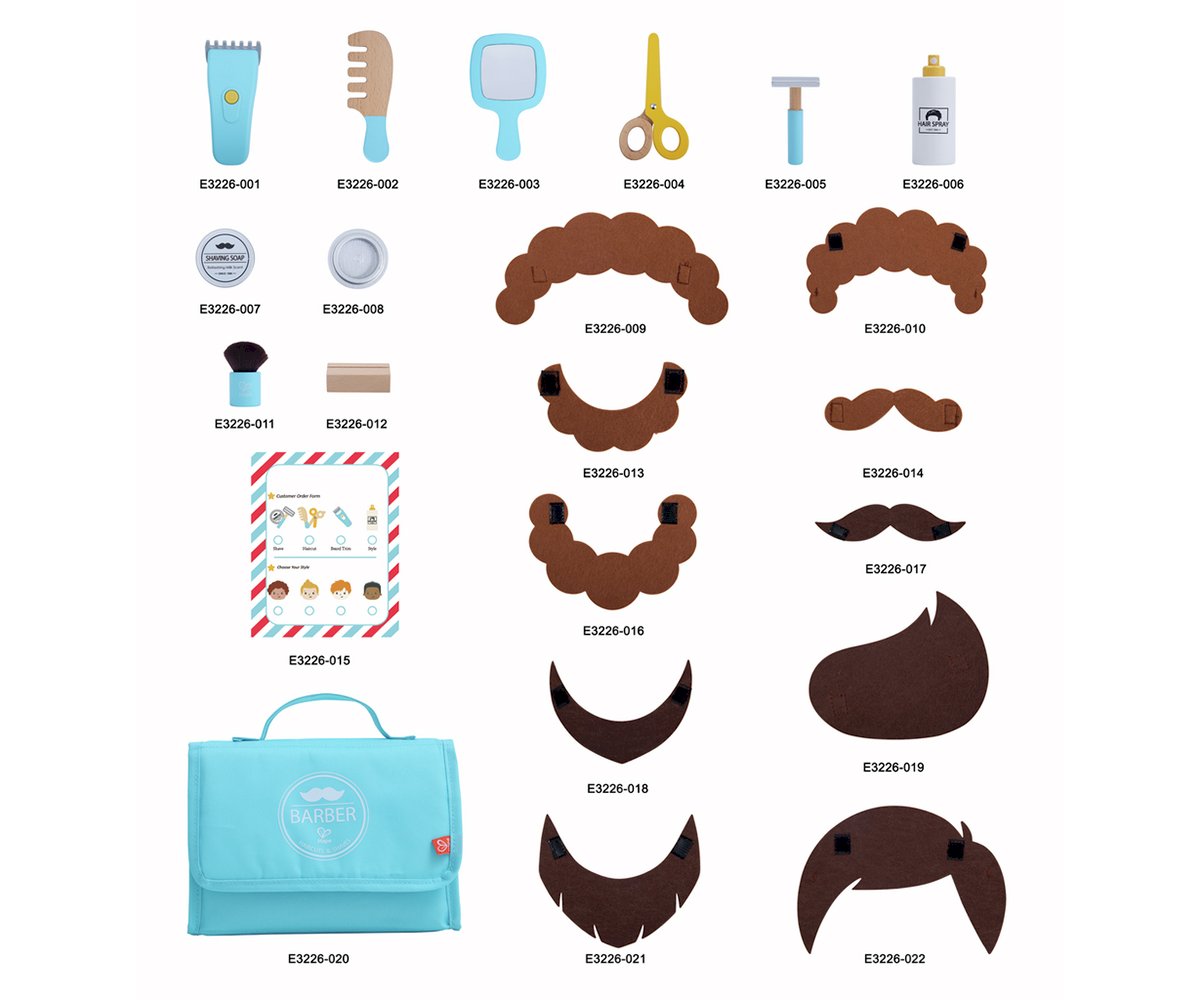 Kit barbería - Hape