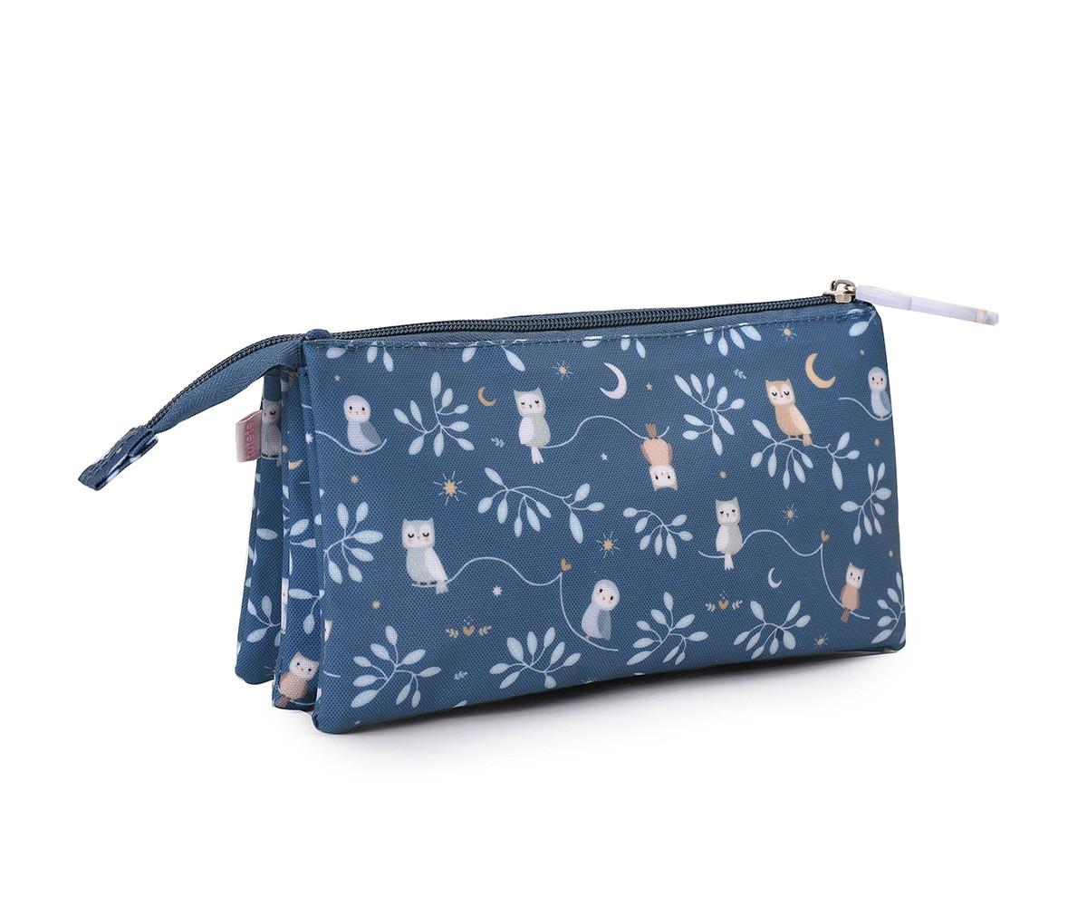 Estuche con 3 Compartimentos Magical Forest