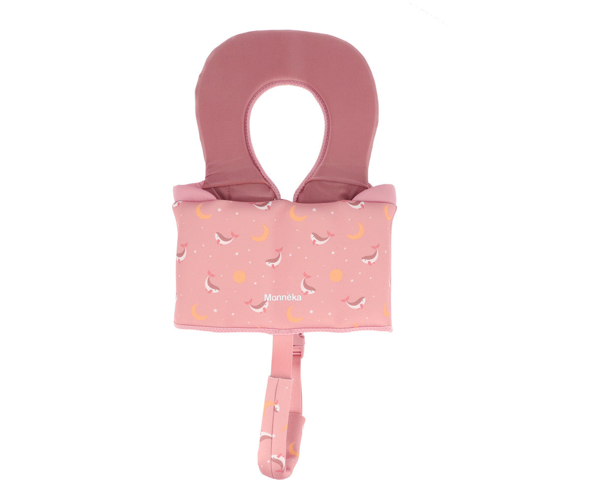 Chaleco flotación Whale Pink Talla 1-2 años