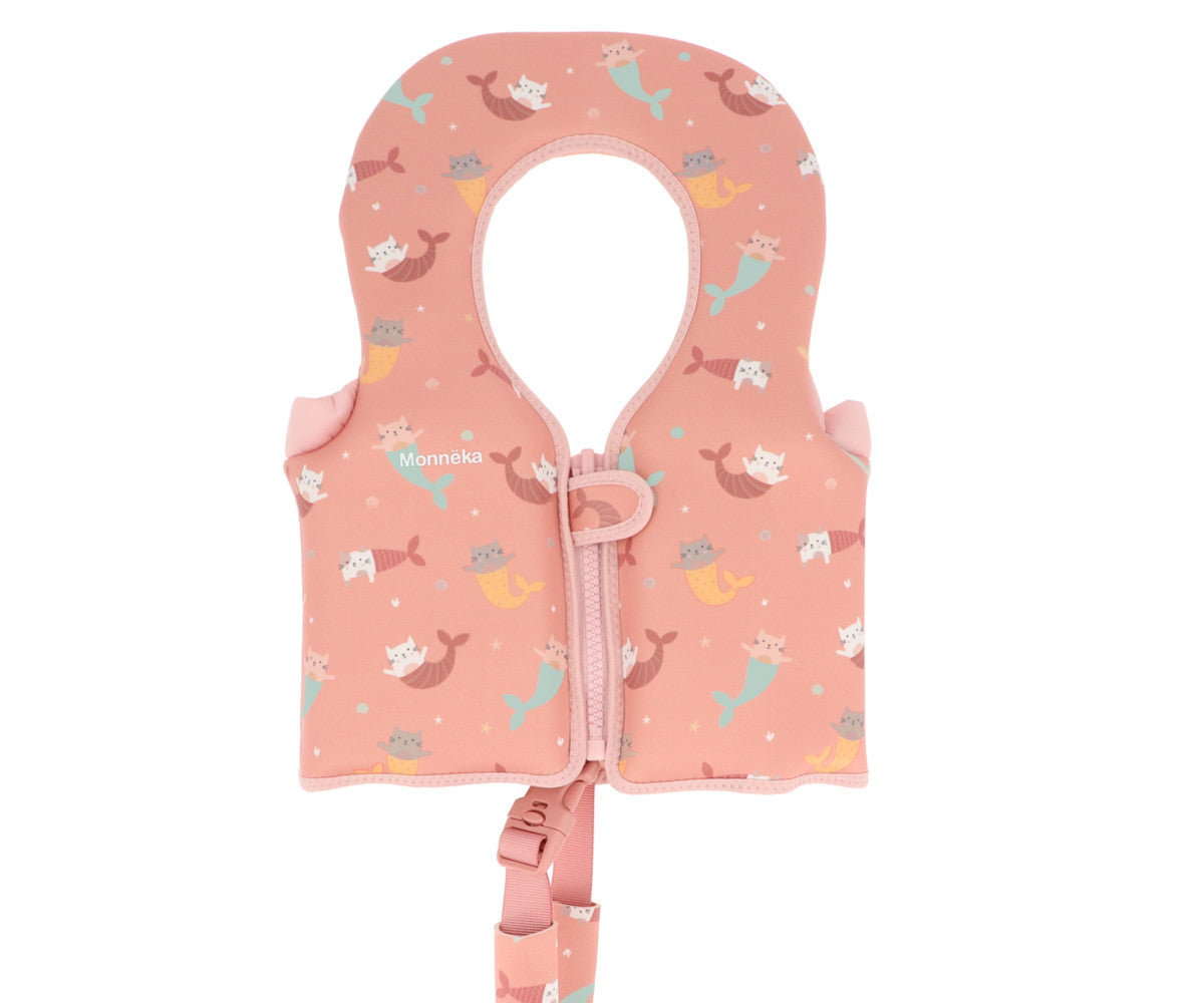 Chaleco flotación Mermaid Cats Talla 1-2 años