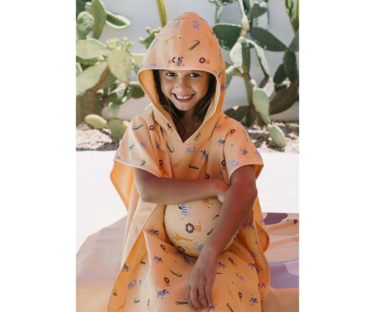 Poncho de Playa Wild Animals
