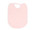 Babero rizo impermeable - Rosa Claro