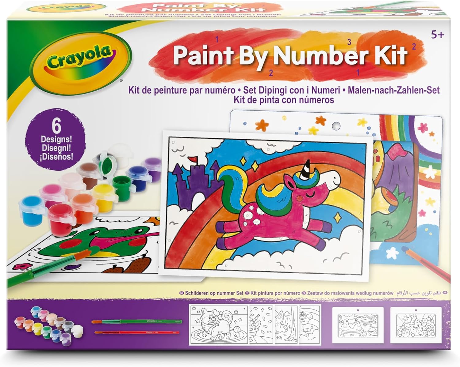Kit pintar por números - Crayola