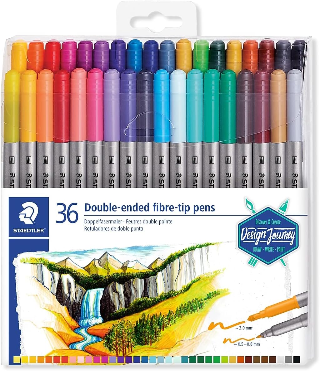 Rotulador Doble Punta 36 unidades - STAEDTLER