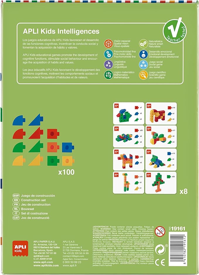 Juego de construcción Interlocking Cubes