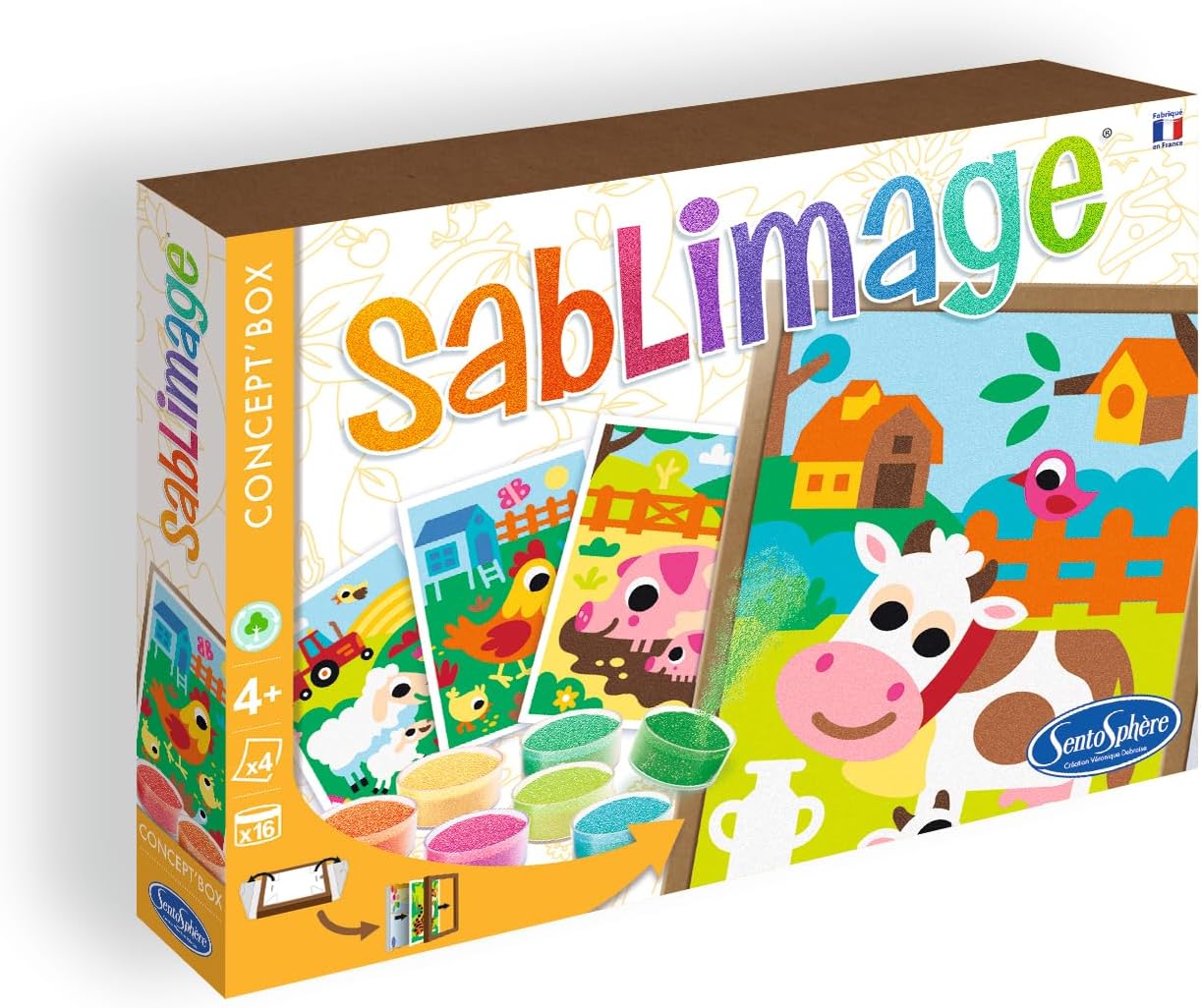 Sablimage Animales de Granja  - Sentosphère
