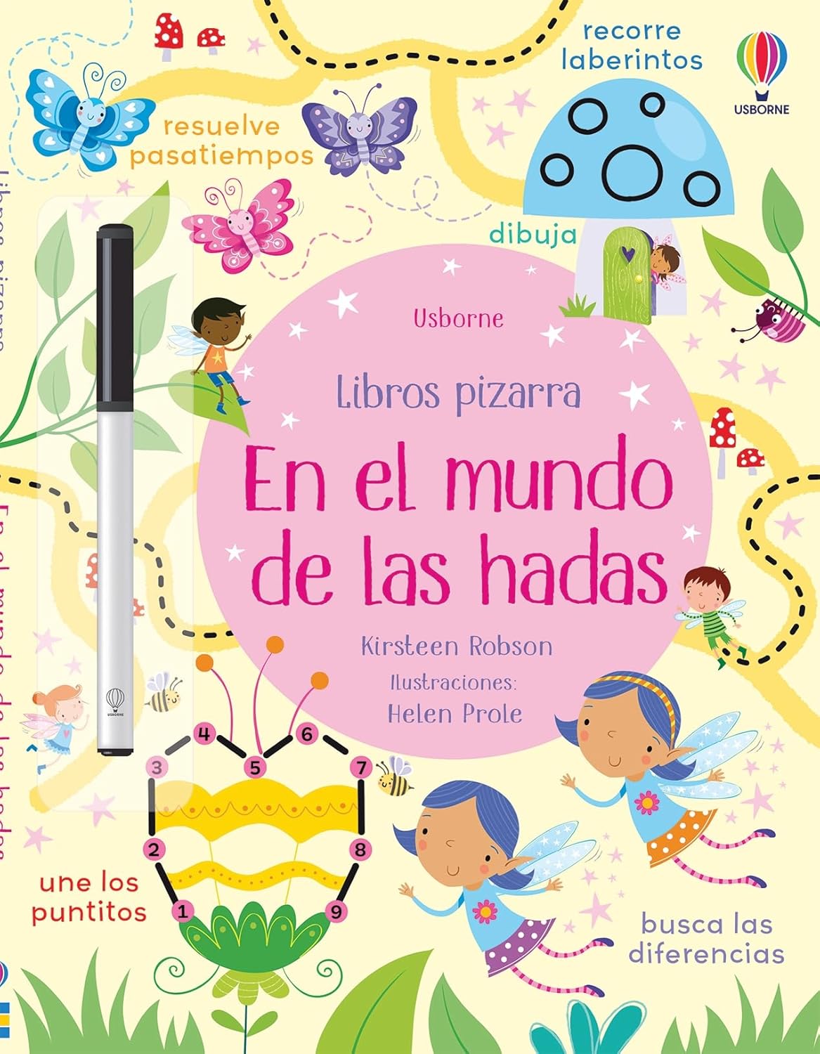 Libro pizarra - El mundo de las hadas