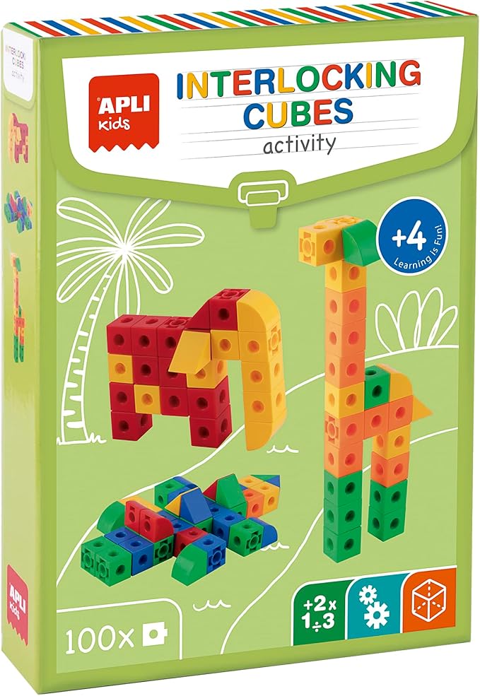 Juego de construcción Interlocking Cubes