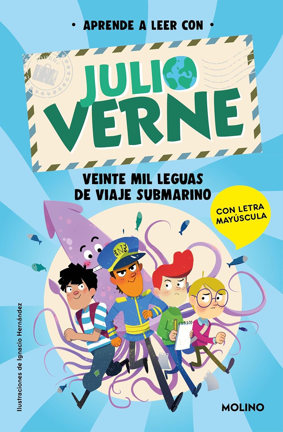 Aprende a leer con Julio Verne