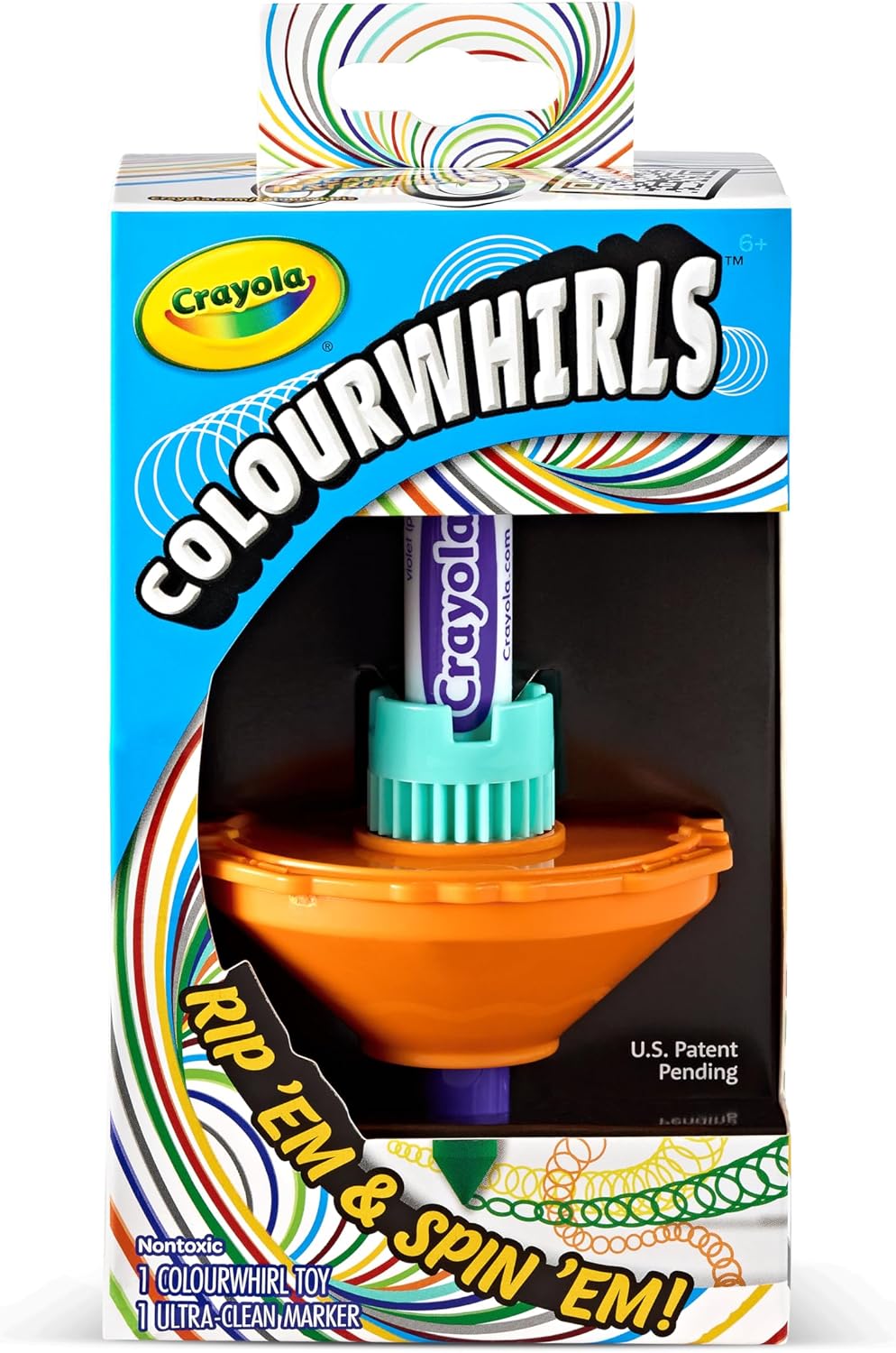 Peonza de colores ColourWhirls - Crayola