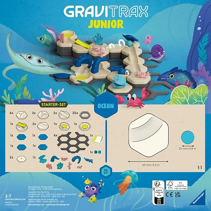 GraviTrax Junior Starter Set - Oceáno