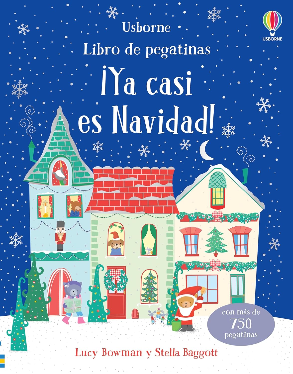 Libro de pegatinas ¡Ya casi es Navidad!