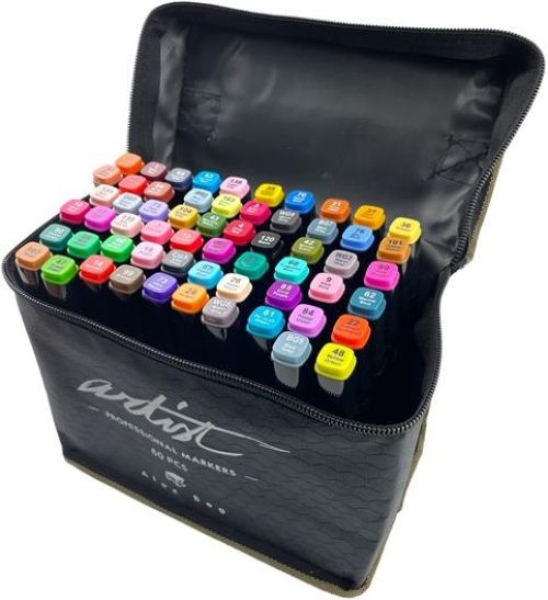 Estuche rotuladores professional markers doble punta