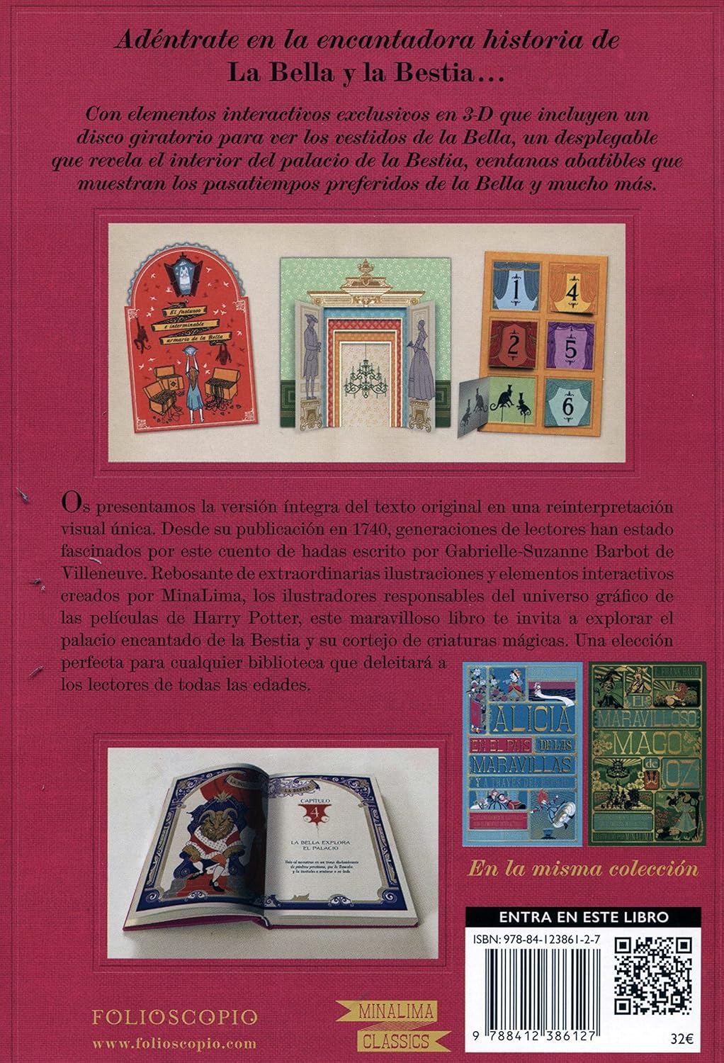 La Bella y la Bestia (Clásicos ilustrados de MinaLima)