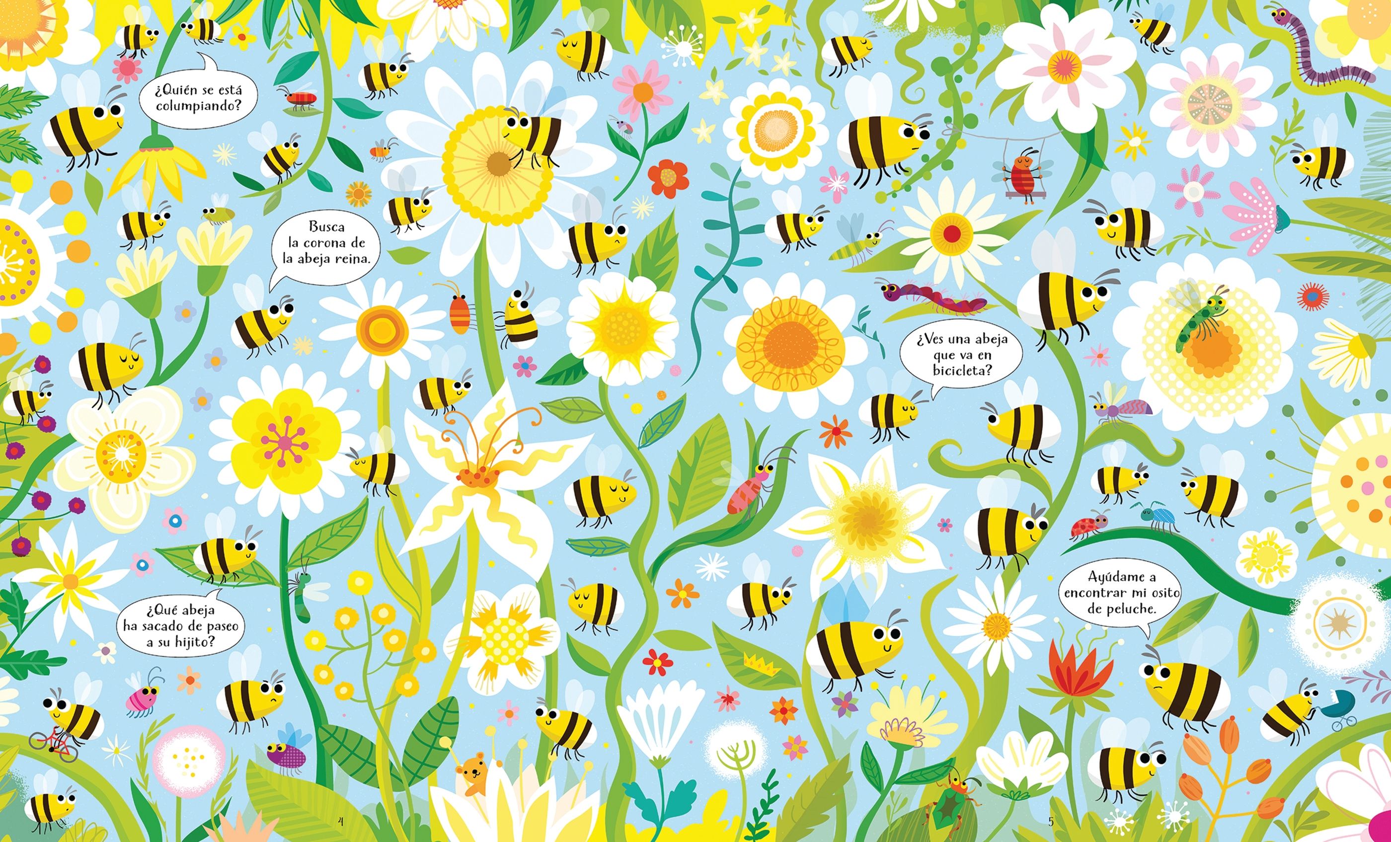 Libro y Puzzle: Bichitos