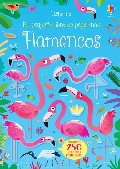 Mi pequeño libro de pegatinas - Flamencos
