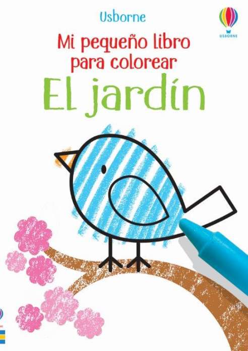 El jardín (Mi pequeño libro para colorear)