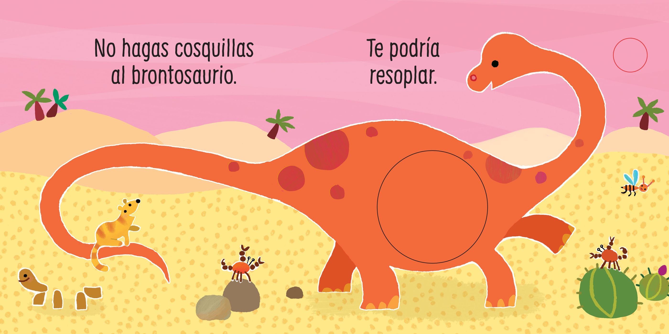 No hagas cosquillas al tiranosaurio