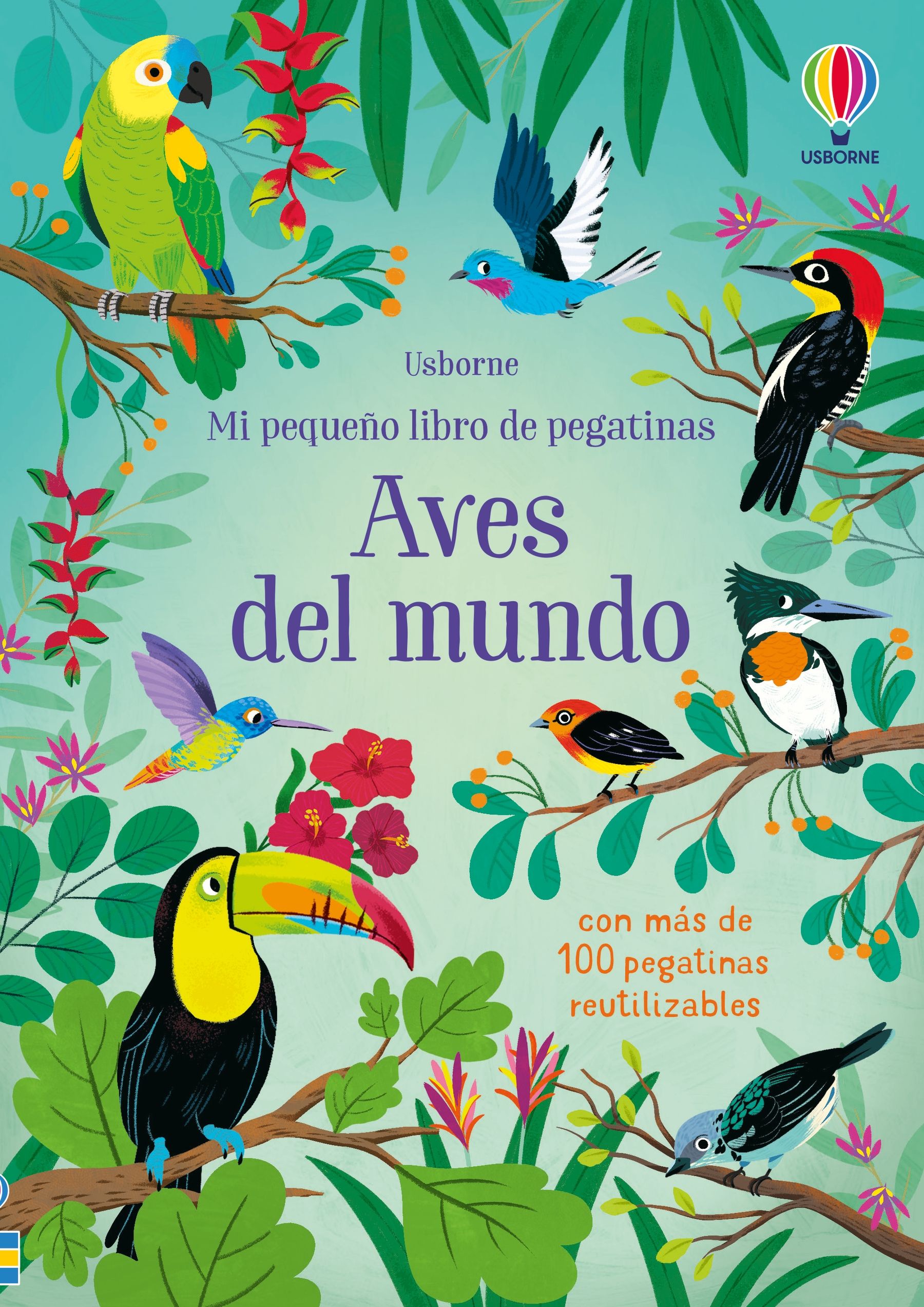 Mi pequeño libro de pegatinas - Aves del mundo