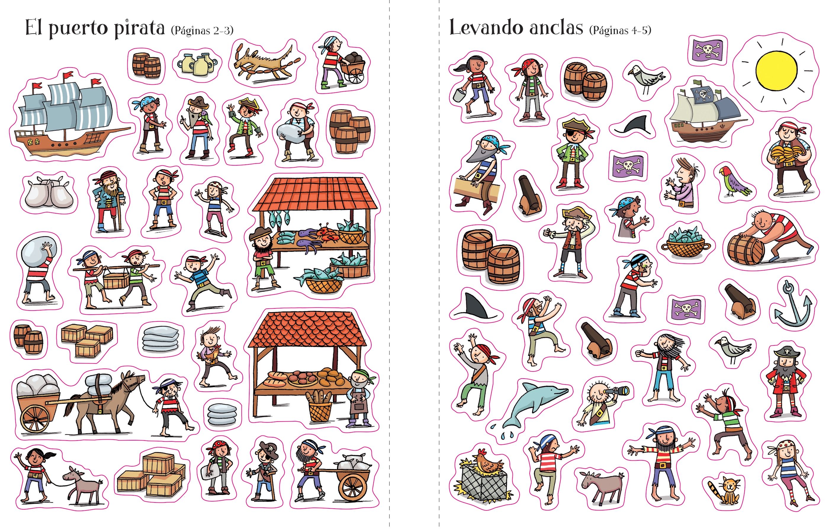 Mi primer libro de pegatinas - Piratas