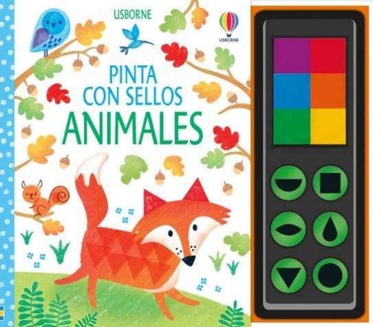 Pinta con sellos - Animales