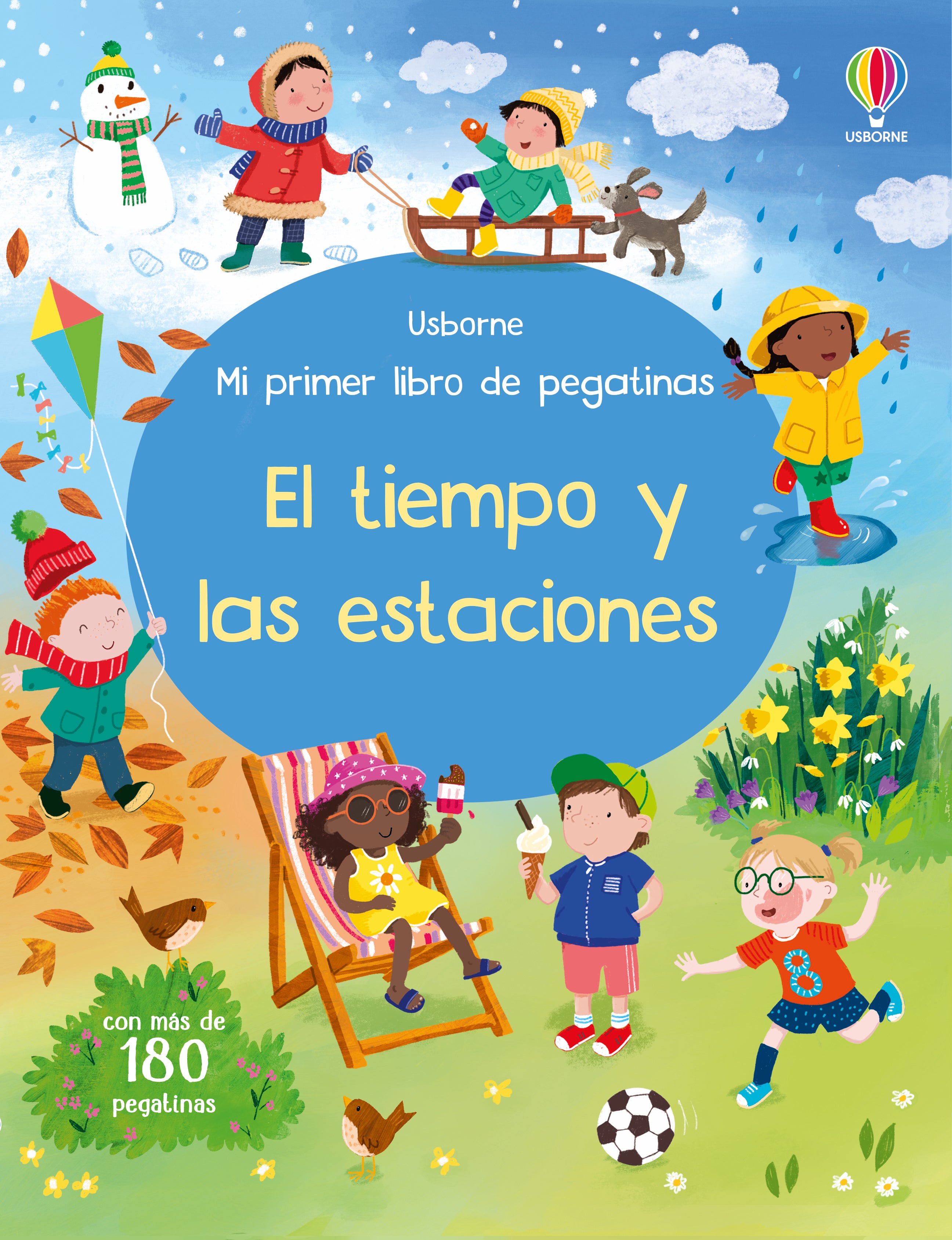 Mi primer libro de pegatinas - El tiempo y las estaciones