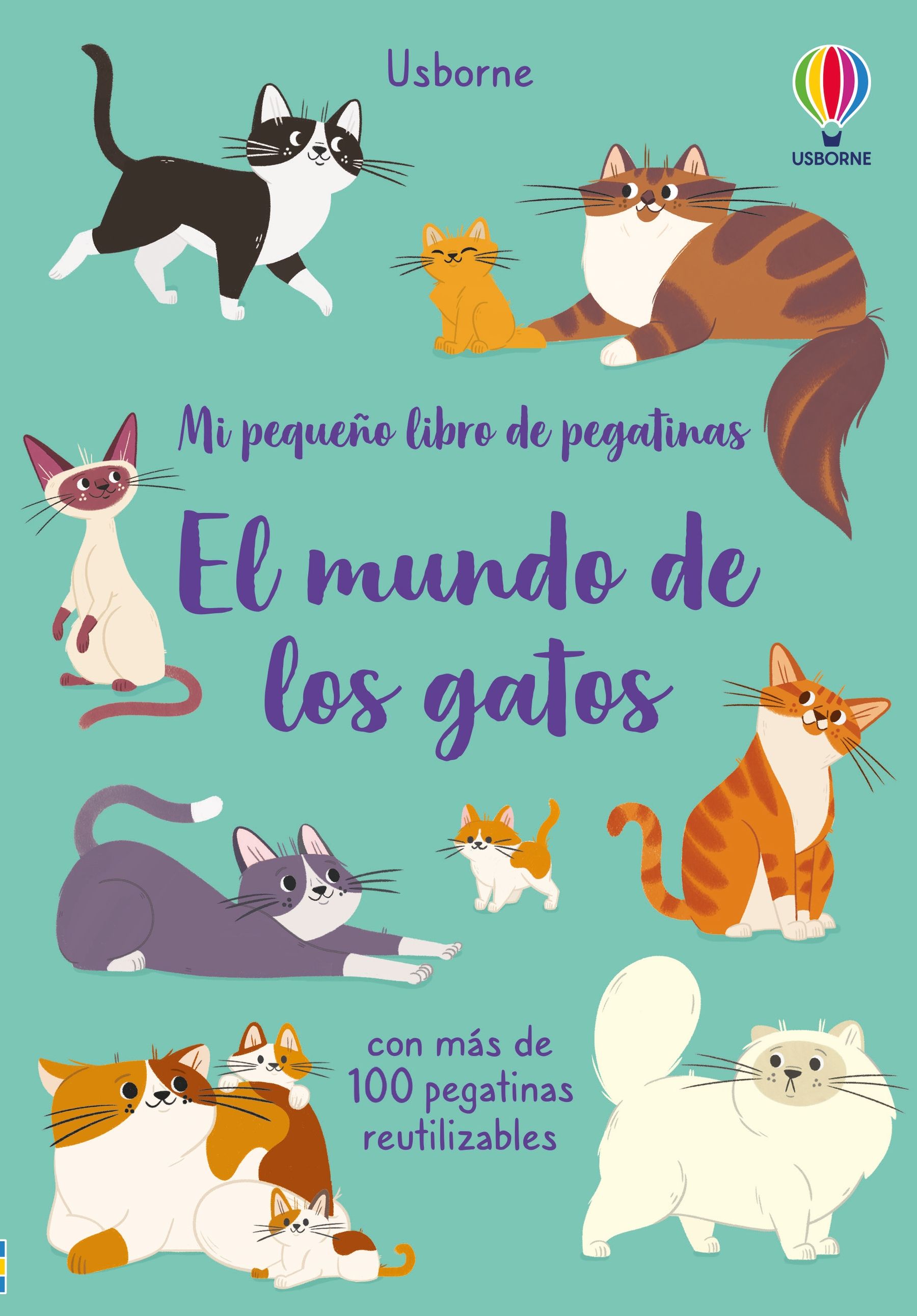 Mi pequeño libro de pegatinas - El mundo de los gatos