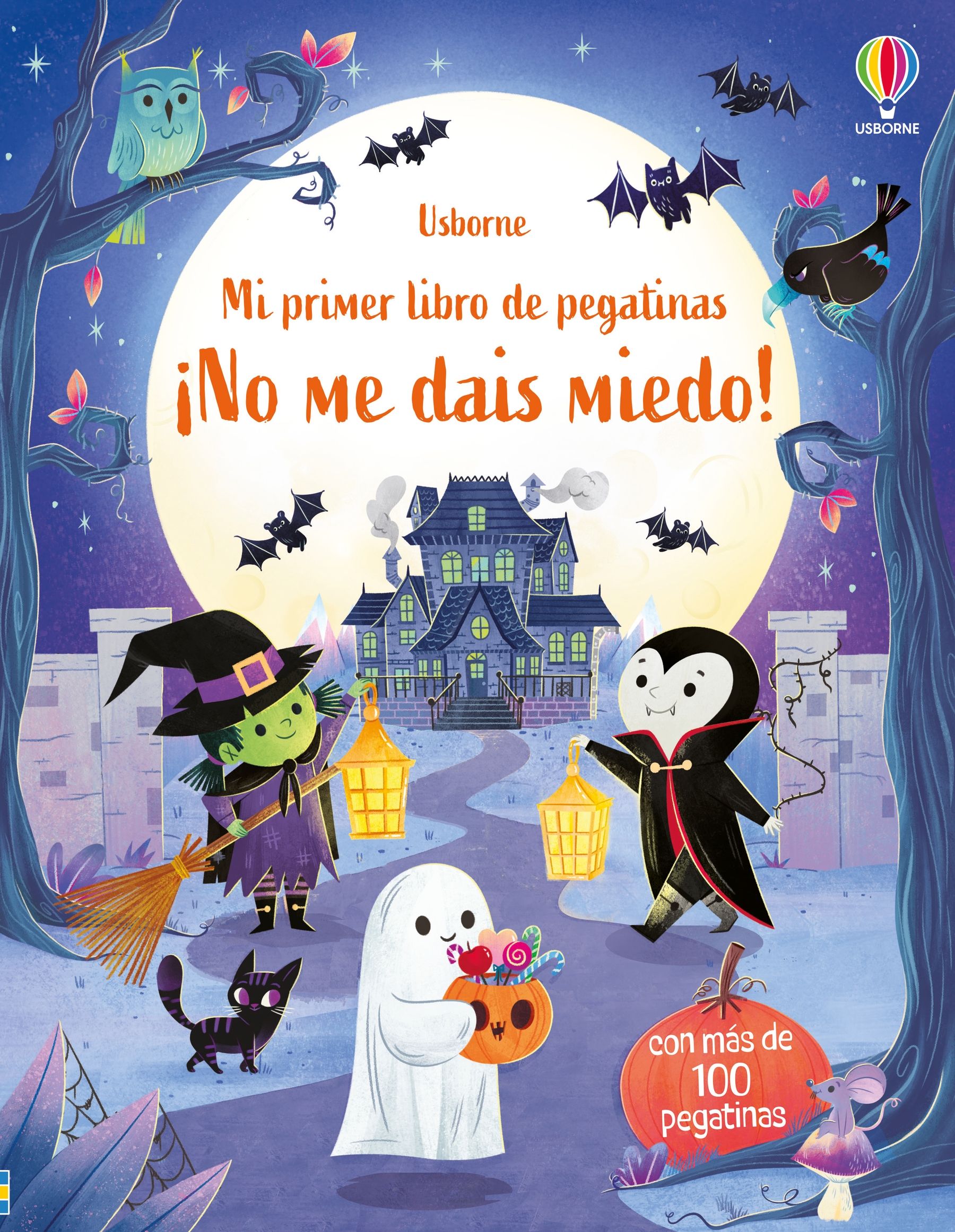 Mi primer libro de pegatinas - ¡No me dais miedo!