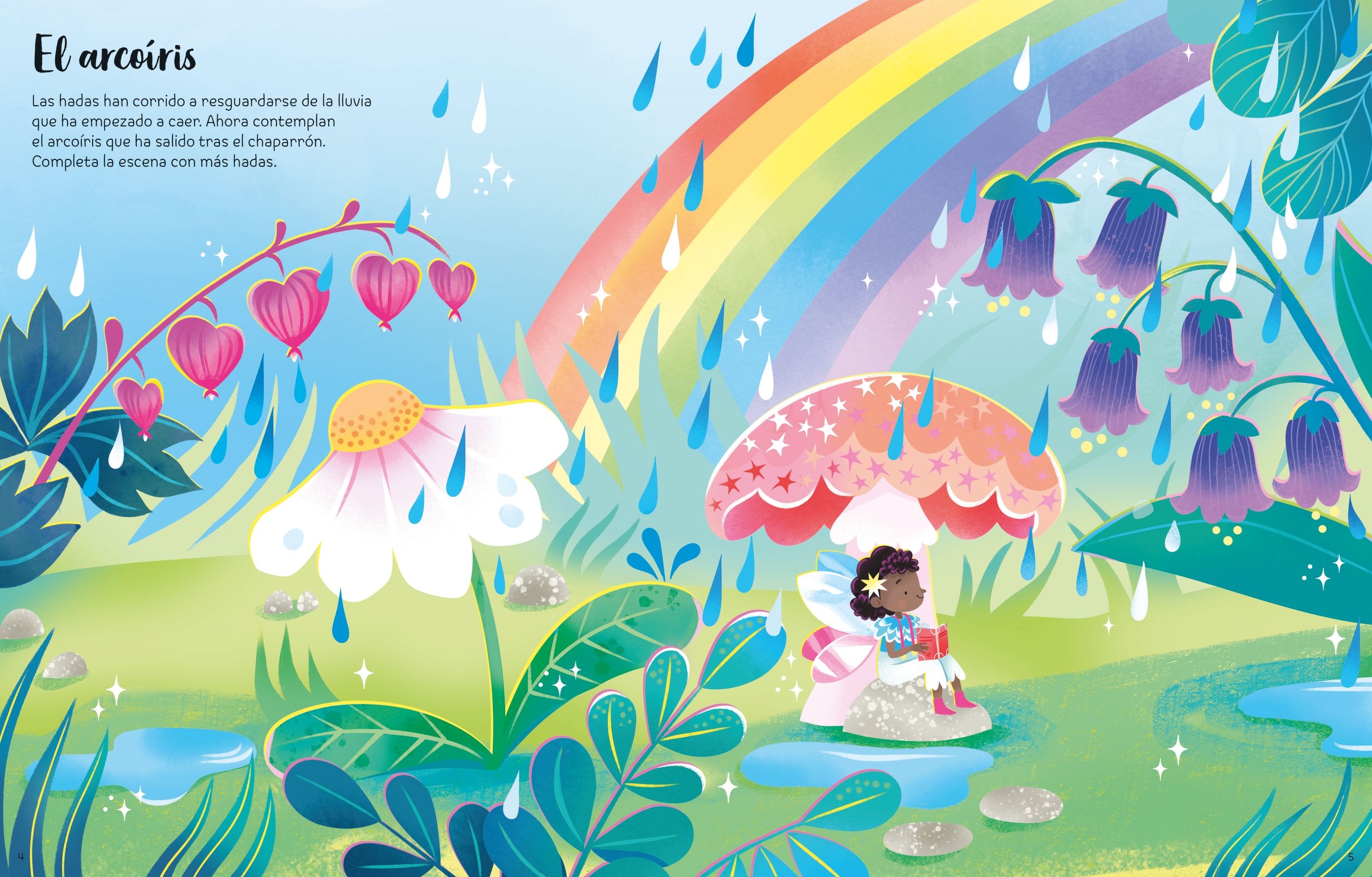 Mi pequeño libro de pegatinas - Brillos y destellos Hadas