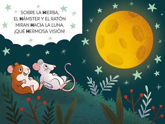 El unicornio de las letras 5: Un hámster con hambre y una luna inalcanzable