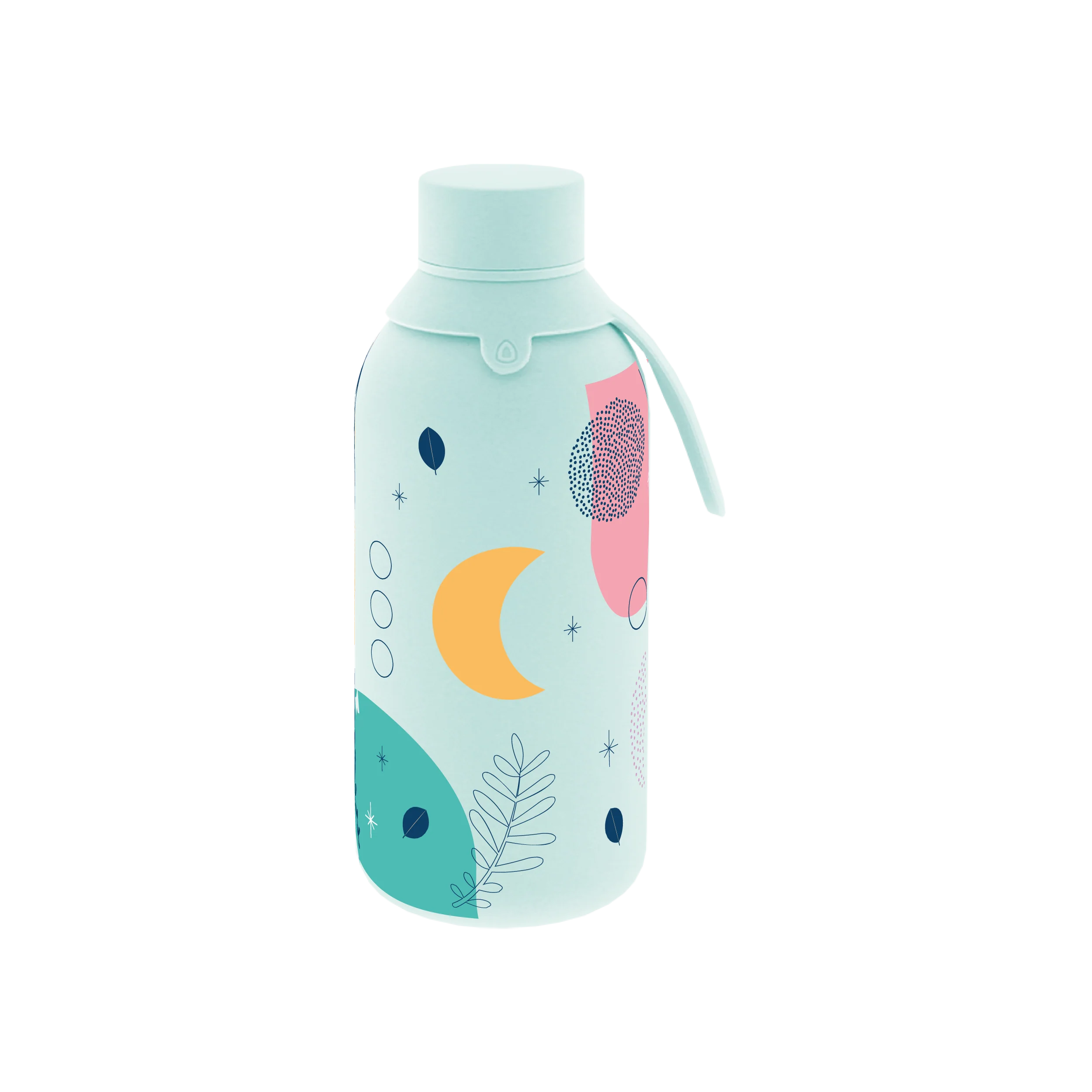 Botella térmica acero 500ml Flow Mint Interior Cerámico