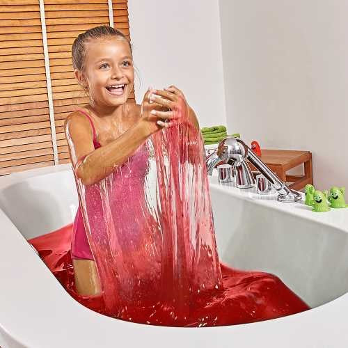 Slime sensorial para el baño rojo - Zimpli Kids