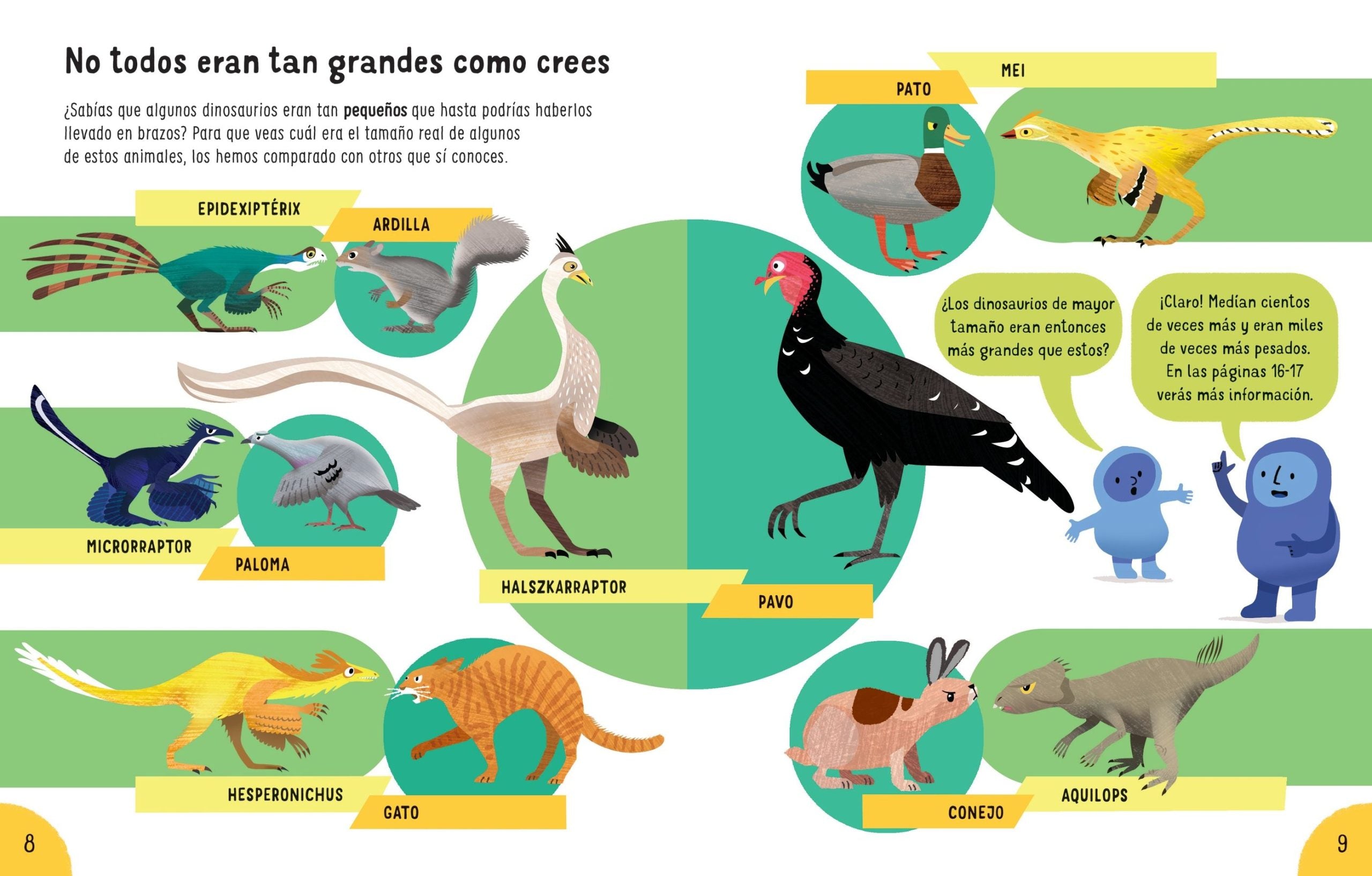 ¿A que no lo sabías? Dinosaurios1