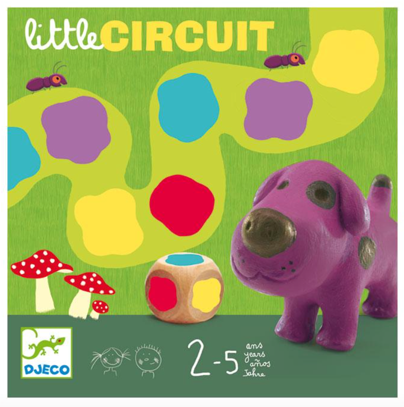 Juego de mesa animales Little Circuit - Djeco