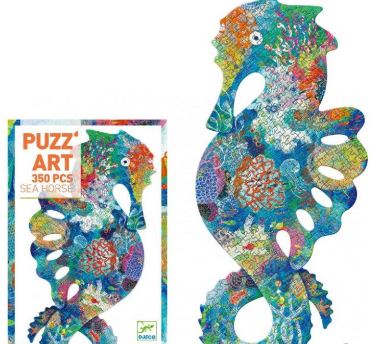 Puzzle Caballito de mar 350 pzas - Djeco